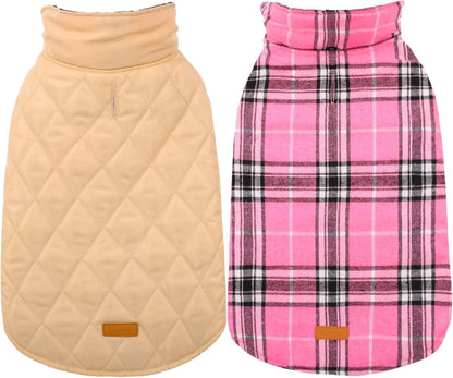 Hundemantel Winter Fleece Wasserdicht warm Outdoor Geschirr Loch