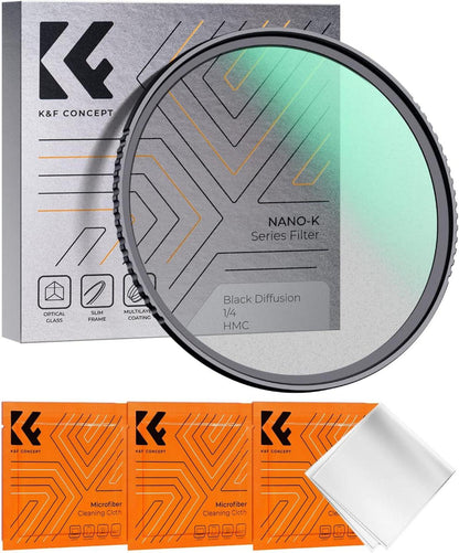 Nano-K Black-Mist 1/4 Filter 58mm Black Promist 1/4 Filter mit