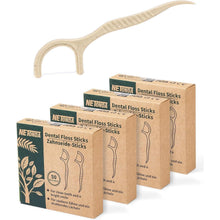 200 Nachhaltige Zahnseide Sticks NETONDA Dental Floss Picks