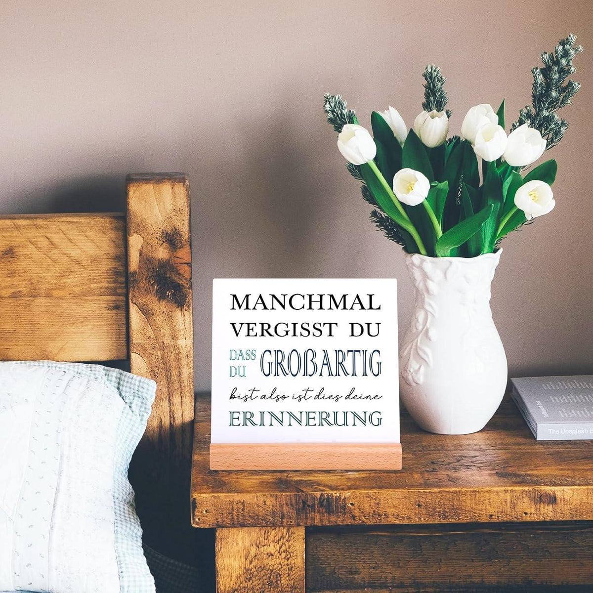 Inspirierende Geschenke für Frauen Männer - Dekoration Zitate Weihnachten