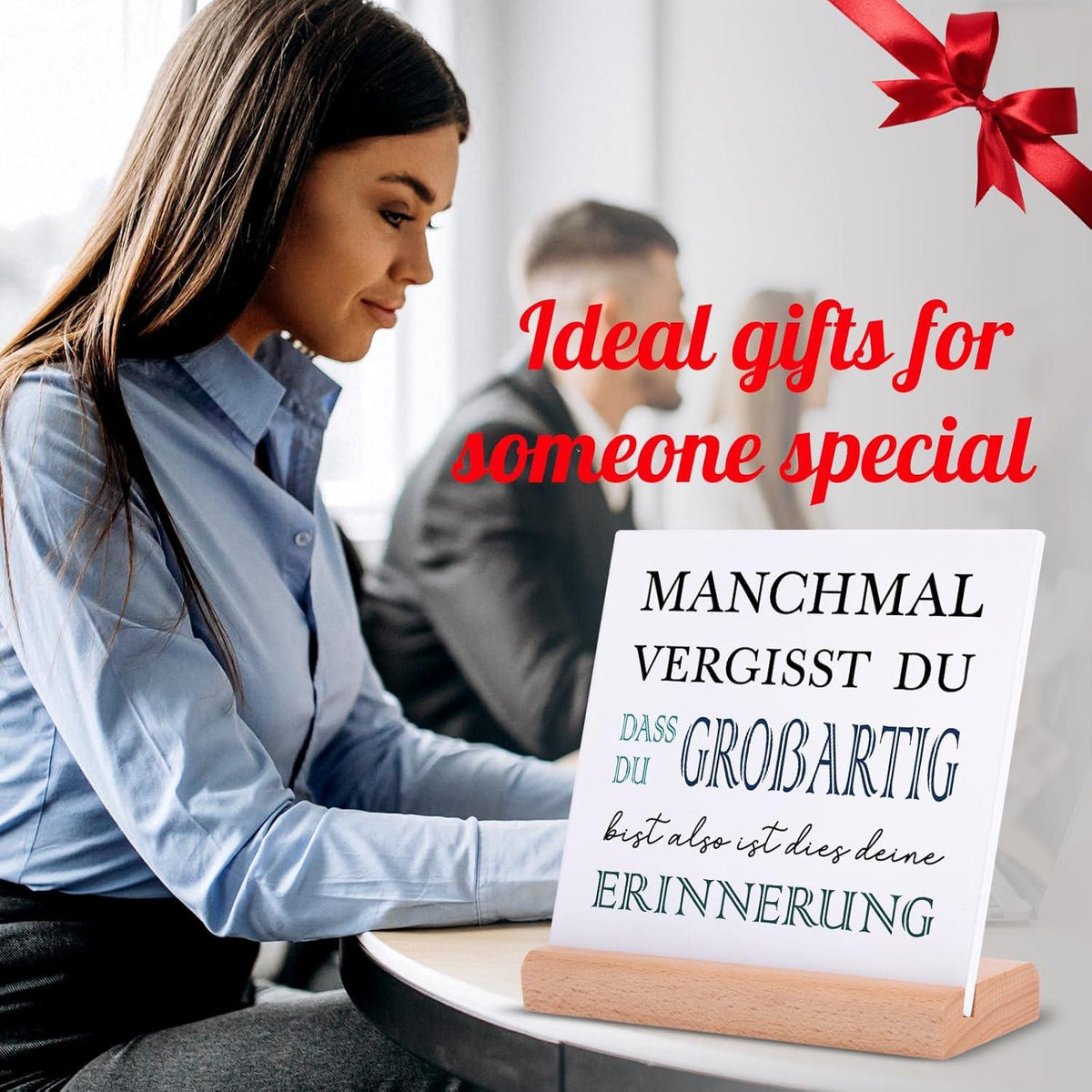 Inspirierende Geschenke für Frauen Männer - Dekoration Zitate Weihnachten
