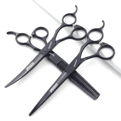 440C Edelstahl Friseurschere 6/6.5/7 Zoll Haarschneideschere