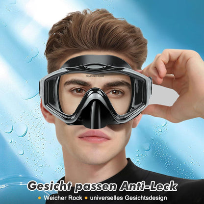 Schnorchelset Erwachsene Tauchmaske mit Schnorchel