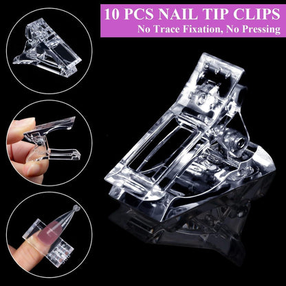 100x Nagelformen Set für Acryl & Polygel Modellage