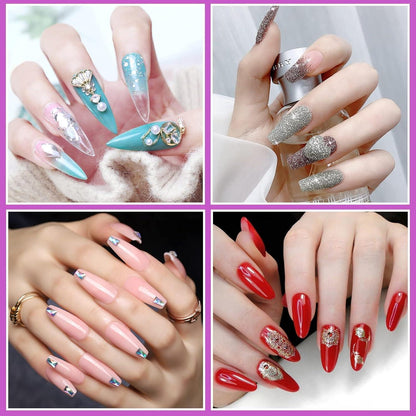 100x Nagelformen Set für Acryl & Polygel Modellage