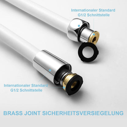 Duschschlauch PVC 2,0 m Hochdruck für