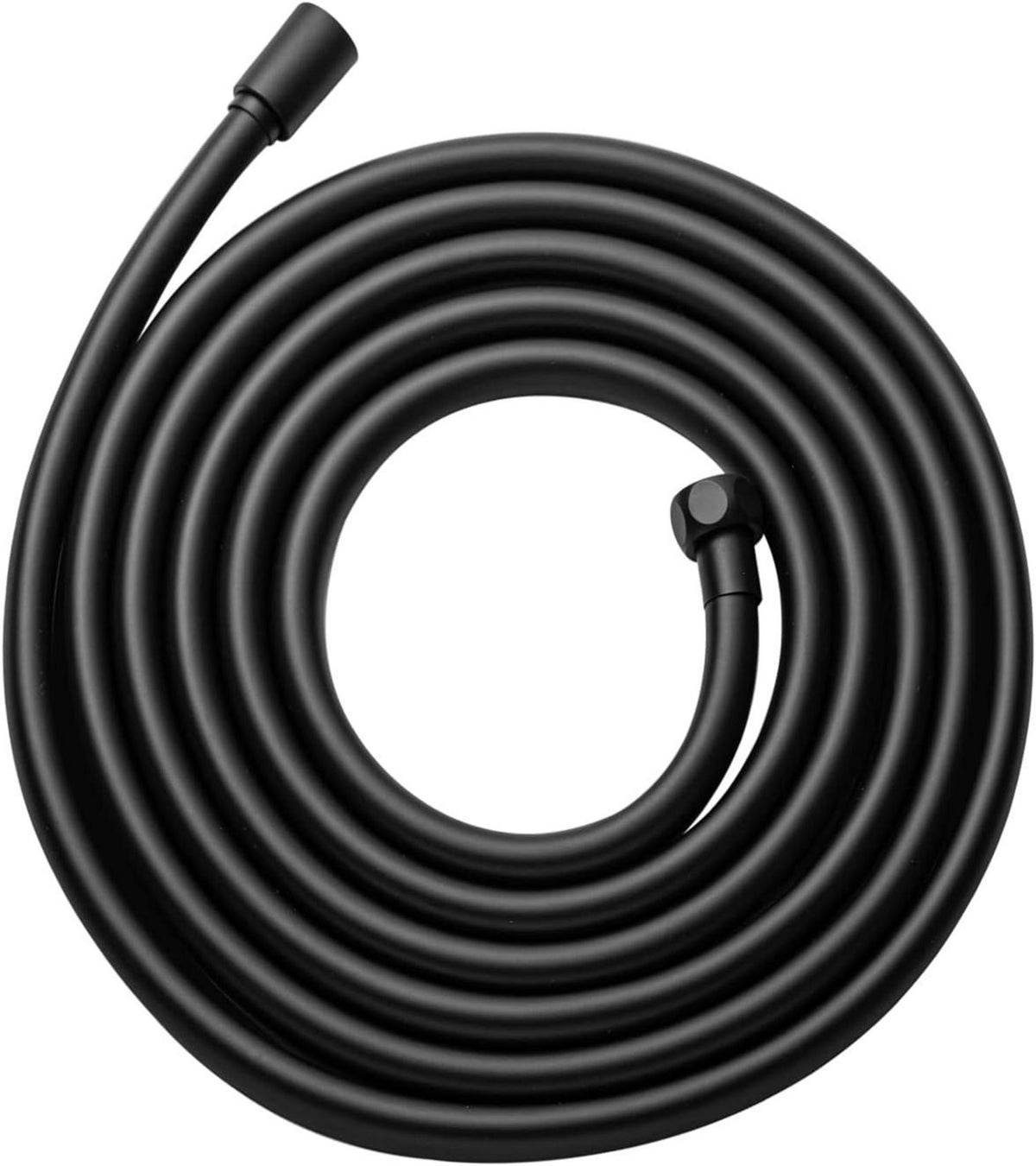 Duschschlauch PVC 3,5 m Hochdruck Ersatz matt schwarz