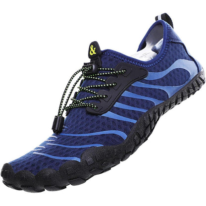 Aqua Schuhe Damen Herren Blau Schnell Trocknend Gr. 36-46