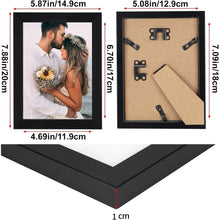 Rahmen-Set 13x18cm Braun, 7er Fotorahmen