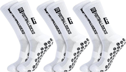 Sportsocken 3 Paare - Anti-Rutsch Fußballsocken - Größe 39-46