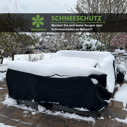 Enzeno Lounge Abdeckung 200x200x90cm Wasserdicht Oxford Gartenmöbel
