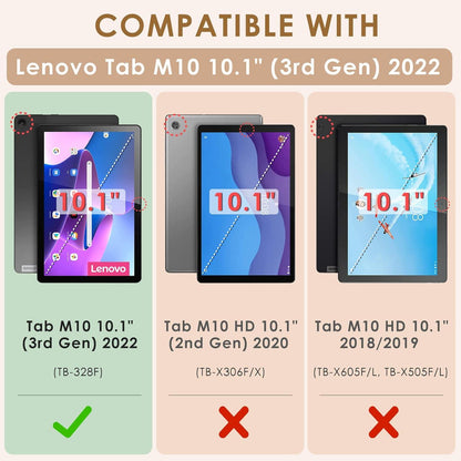 Lenovo Tab M10 3rd Gen 10,1 Zoll 2022 TB328 Stoßfeste Hülle