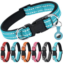 Reflektierendes Hundehalsband Blau S – Verstellbar & Atmungsaktiv