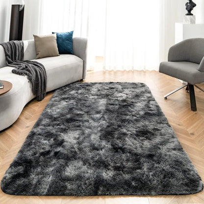 Wohnzimmer Teppich Groß Super Weich Waschbar Antirutsch Shaggy Teppich 150x240cm