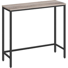HOOBRO Schmaler Konsolentisch 75 cm Vintage Beistelltisch