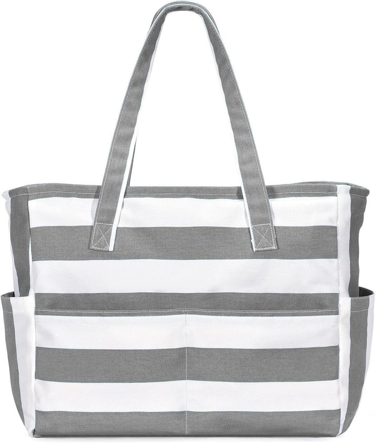 Strandtasche XXL mit 9 Taschen, wasserdicht, Damen Schultertasche