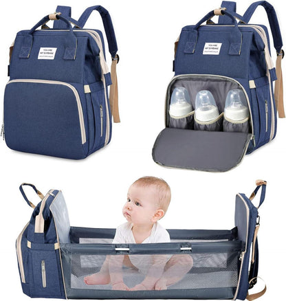 Wickeltasche Rucksack Multifunktional Wasserabweisend Groß Volumen