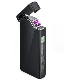 Elektro Lichtbogen Feuerzeug USB C Aufladbar Sturmfeuerzeug Winddicht