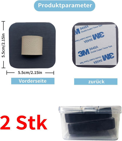 Brillenhalter Wandmontage Sonnenbrillen Organizer 2 Stücke Grau