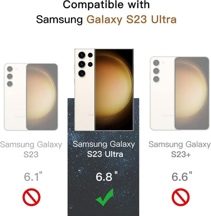 Schutzfolie Samsung Galaxy S23 Ultra 5G 6,8 Zoll Kameraschutz TPU