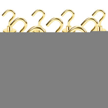 Magnethaken 10kg, extra stark, gold, 10 Stück
