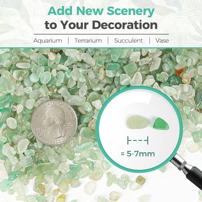 Aquarium Kies Steine für Deko Sand Sukkulenten Terrarium 450g