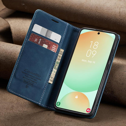 CaseMe Samsung Galaxy S21 FE 5G Handyhülle Premium Leder