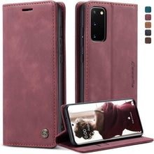 Handyhülle Samsung Galaxy S20 Flip Case Leder Schutzhülle Magnet