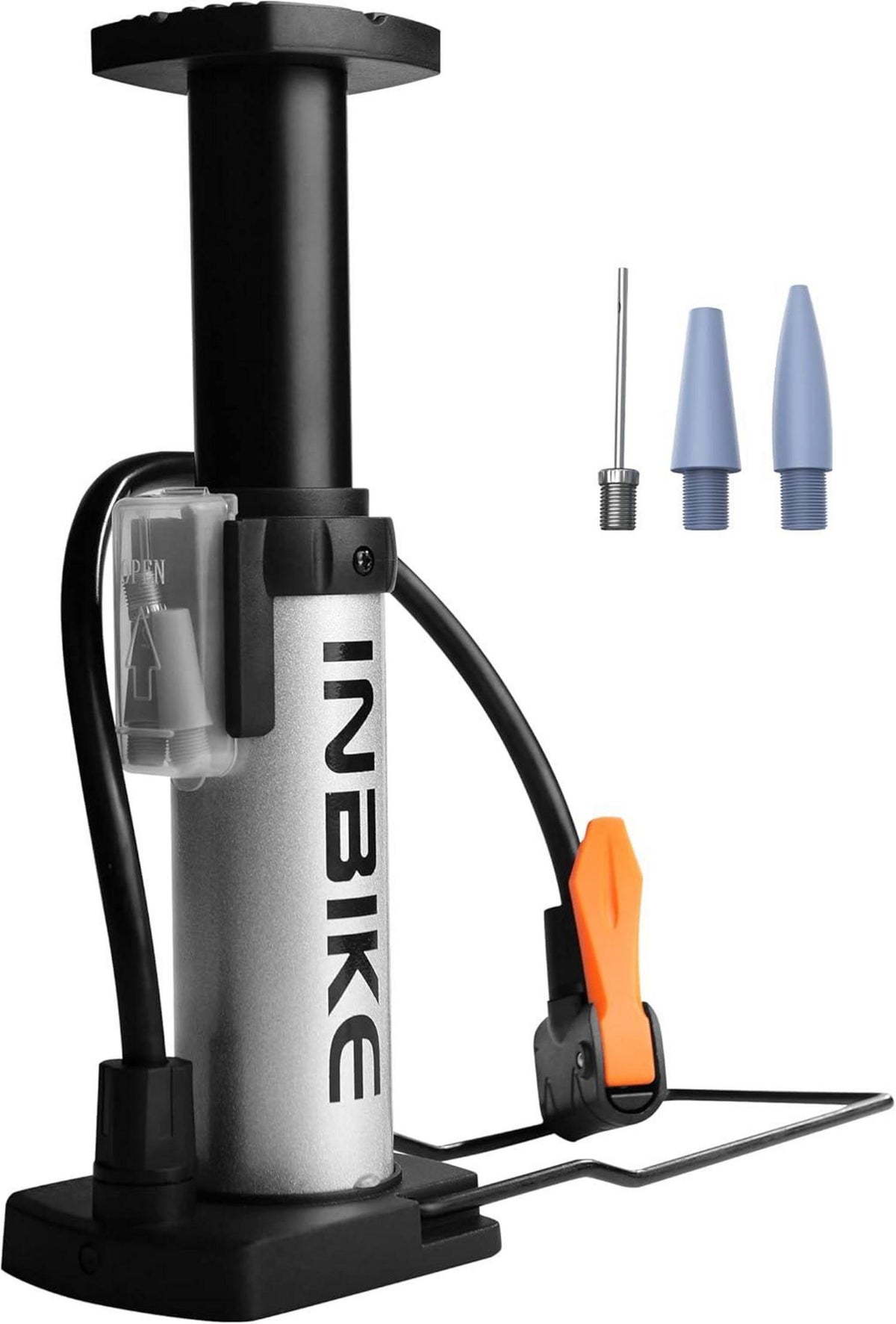 Luftpumpe Mini Fußpumpe für Ventile Fahrrad Bälle Netzgasgabe