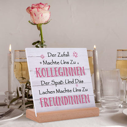 Tischdekoration Abschiedsgeschenk Kollegen Freund *Moderne