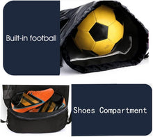 BROTOU Turnbeutel Fußball Rucksack Kordelzug Gymsack