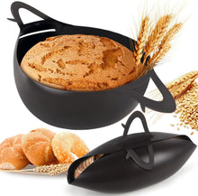 2-teilig Brotbackform Silikon Backform für Brot und Kuchen 30cm