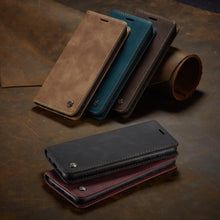 Handyhülle Samsung Galaxy S23 5G 6,1'' Leder Flip Case Blaugrün