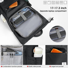 Rolltop Rucksack Wasserdicht Laptop 17,3 Zoll Uni Arbeit