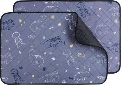 Welpenunterlagen Waschbar für Hunde, Absorbierend Grau 121*76CM 2