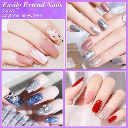 500 Stück Künstliche Nagel Tipps - Soft Gel Full Cover Nägel