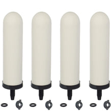 Keramikfilter für Wasserfilter – 4er Set mit Aktivkohle
