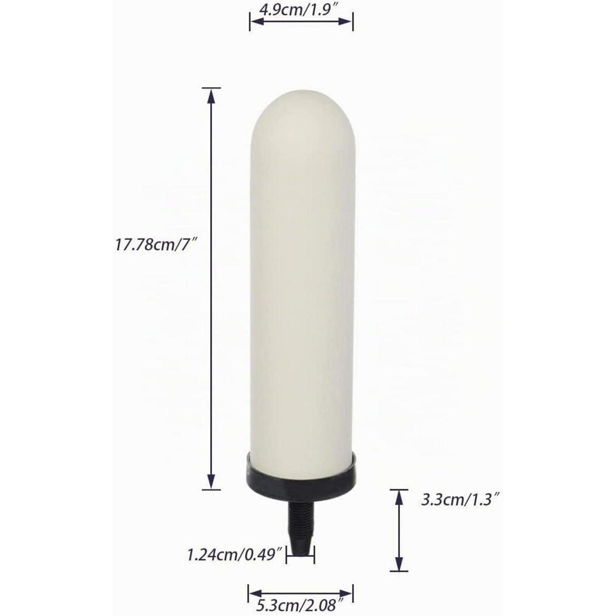 Keramikfilter für Wasserfilter – 4er Set mit Aktivkohle