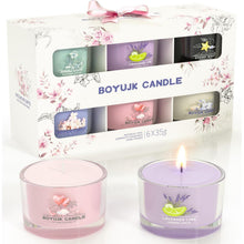 Duftkerzen Geschenke für Frauen Entspannungsgeschenke 6 Stk
