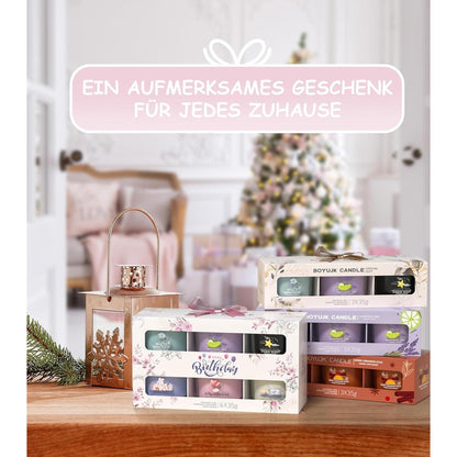 Duftkerzen Geschenke für Frauen Entspannungsgeschenke 6 Stk