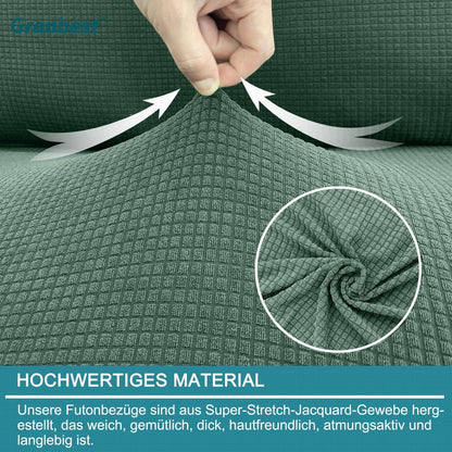 Wasserdichte Futon Abdeckung Stretch Sofabezug MatchaGrün