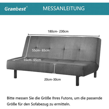 Wasserdichte Futon Abdeckung Stretch Sofabezug MatchaGrün
