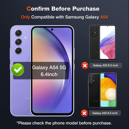 LK 3x Panzer Schutzfolie für Samsung Galaxy A54 5G - 9H