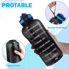 Trinkflasche Sport Strohhalm 2 Liter BPA-frei auslaufsicher