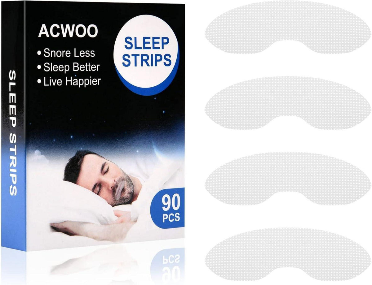 Mouth Tape für Schnarchen Verhindern und Besser Schlafen, 90 Stück