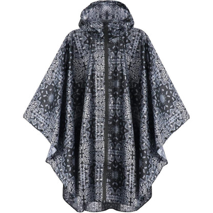 Regenponcho Damen & Herren mit Kapuze, wasserdicht, für Radfahren & Outdoor