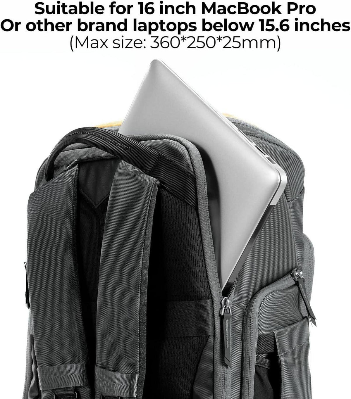 Kamerarucksack Fotorucksack 16Zoll-Laptopfach Canon Nikon Sony DJI Mavicnin