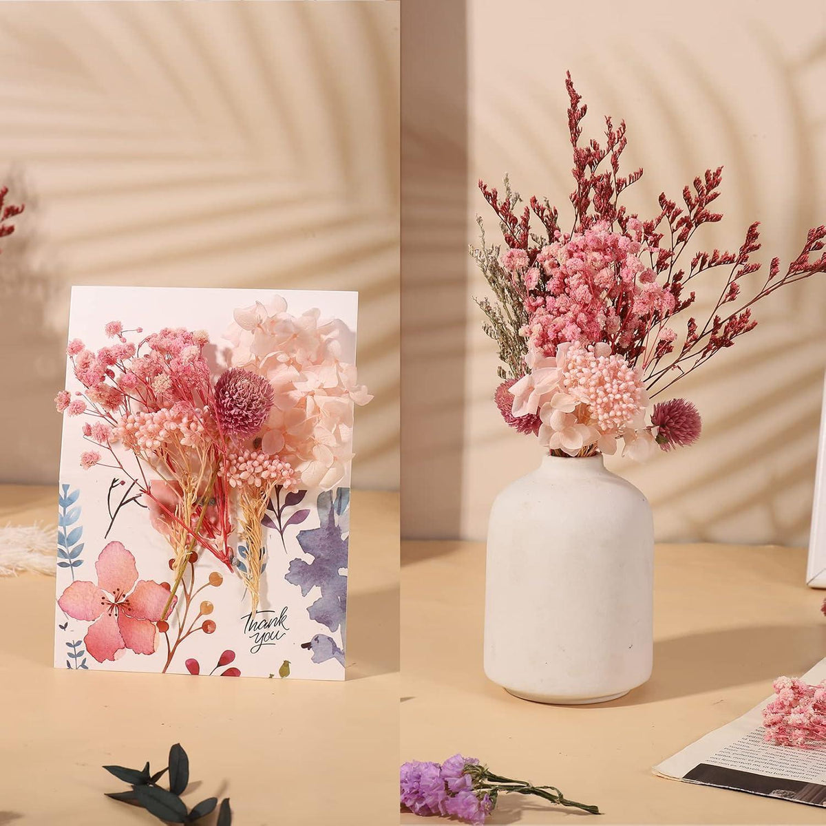 Natürliche Getrocknete Blumen DIY Trockenblumen Bastelmaterial