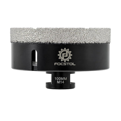 Diamant Fliesenbohrer 100mm M14 Vakuumgelötet für Stein & Keramik