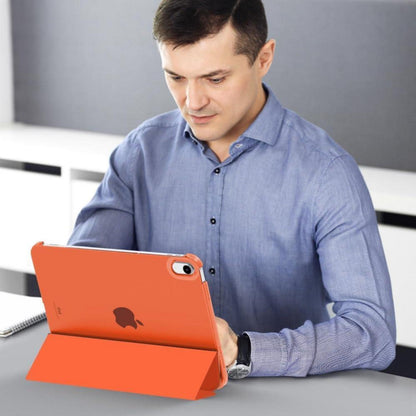 iPad Hülle 11/10. Gen. 11/10,9 Zoll Orange mit Ständer
